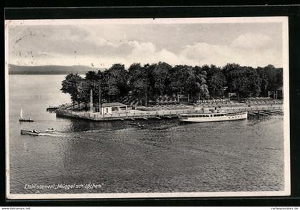 AK Berlin-Köpenick, Etablissement Müggelschlösschen