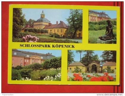 Berlin - Mehrbildkarte "Schlosspark Köpenick"