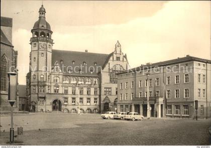 Koethen Anhalt Marktplatz Rathaus Stadthaus