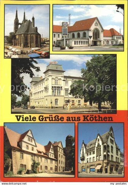 Koethen Anhalt Stadtkirche Sankt Jakob Amtsgeriht