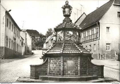 Kohren-Sahlis Toepferbrunnen Marktplatz