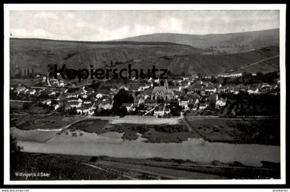 ALTE POSTKARTE WILTINGEN AN DER SAAR PANORAMA Gesamtansicht Totalansicht Konz cpa postcard Ansichtskarte AK