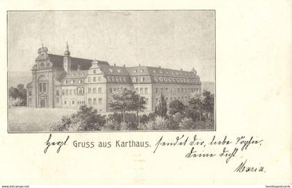 Konz, Kloster Karthaus (1900s) AK 54329