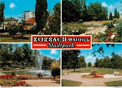 Korbach Stadtpark Teilansichten