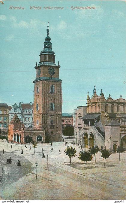 CPA Rathausturm Krakow