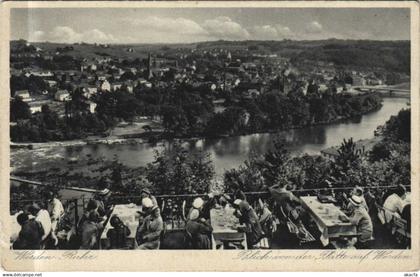 CPA WERDEN Blick von der Platte auf Werden GERMANY (1163211)