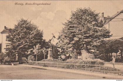 CPA-GERMANY-MERZIG-Kreis Kriegerdenkmal