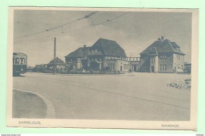 W1483 - ALLEMAGNE - SARRELOUIS - Kreis Saarlouis - Bahnhof - Tramway