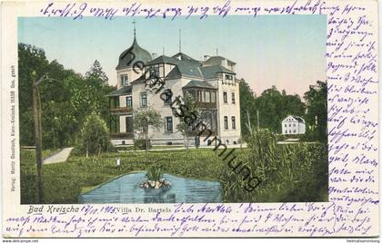 Bad Kreischa - Villa Dr. Bartels - Verlag Moritz Gaudisch Klein-Kreischa gel. 1905