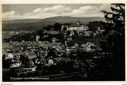 CPA Kronach - Kronach im Frankenwald - Panorama GERMANY (917911)