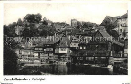 Kronach Oberfranken Stadtaufbau
