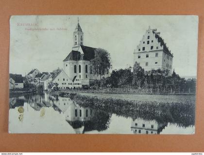 Krumbach Stadpfarrkirche mit Schloss