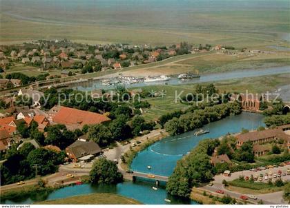 Greetsiel Krummhoern Aurich Niedersachsen Fliegeraufnahme