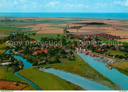 Greetsiel Krummhoern Aurich Niedersachsen Luftaufnahme