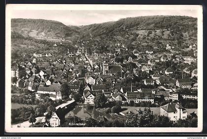 AK Künzelsau, Teilansicht mit Kirche