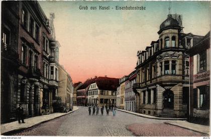 CPA Kusel - Eisenbahnstrasse GERMANY (914788)
