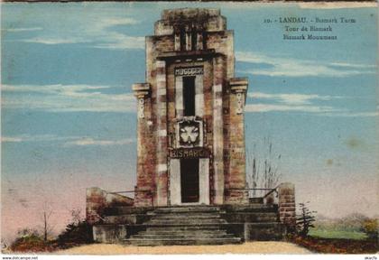 CPA Landau Bismark Turm GERMANY (1125438)