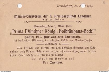 Landshut 1904 Manner Turnverein