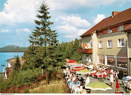 Langelsheim Hotel Berghof Terrasse Innerstetalsperre