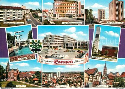 Langen Hessen Oberlinden Forstring Srpingbrunnen Noerdl Ringstrasse Freibad Rath