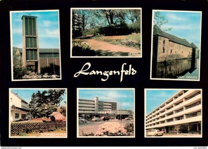 Langenfeld  Rheinland Kath Kirche Schwanenmuehle Park Seedorferstrasse Graven So