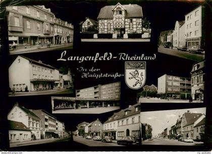 Langenfeld Rheinland Partien in der Hauptstrasse