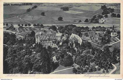 Eisenbach Vogelsbergkreis Lauterbach Hessen Schloss-Eisenbach Fliegeraufnahme Lu