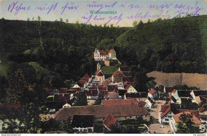 Weissenstein Lauterstein Wuerttemberg Goeppingen BW Schloss Stadtansicht Daecher
