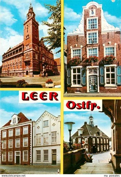Leer Ostfriesland Rathaus Samsonhaus Ortspartien