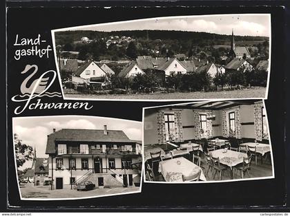 AK Gauangelloch / Leimen, Landgasthof zum Schwanen