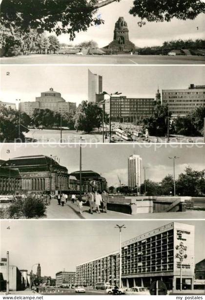 LEIPZIG Sachsen Voelkerschlachtdenkmal Interhotel Stadt Leipzig Wintergartenstra