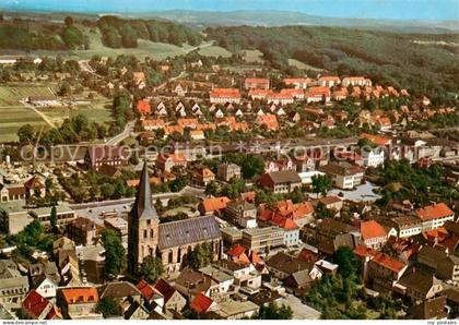 Lengerich Westfalen Fliegeraufnahme mit Kirche