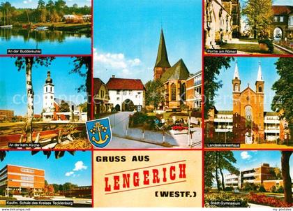 Lengerich Westfalen Kaufmaennische Schule Landeskrankenhaus Gymnasium