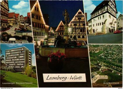 CPA Leonberg Gruss aus Leonberg GERMANY (932277)