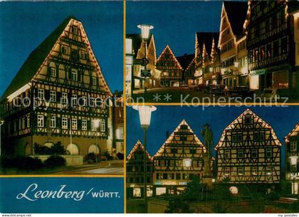 Leonberg Wuerttemberg Altstadt Fachwerkhaeuser