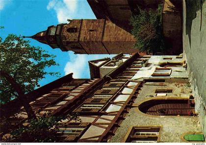 Leonberg  Wuerttemberg Schelling-Geburtshaus und Stadtkirche Altstadt