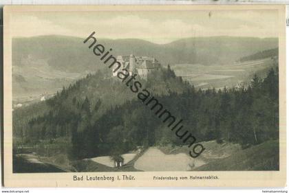 Bad Leutenberg - Friedensburg vom Hofmannsblick - Verlag Arno Tischendorf Leutenberg