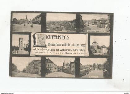 LICHTENFELS MARKTPLATZ BAMBERGER THOR BAHNHOFSTRASSE PARTIE AM MAIN SCHULHAUS LICHTENFELS U BURGBERG