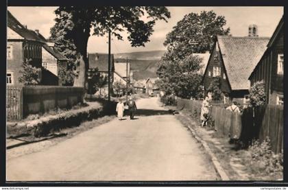 AK Lichtenhain / Thür. Wald, Dorfstrasse