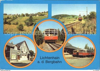 Lichtenhain Bergbahn Bergbahn Flachstrecke Steilstrecke Gaststaette Thueringer H