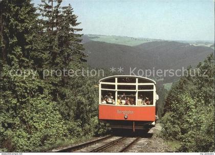 Lichtenhain Bergbahn Bergbahn Panorama Thueringer Wald