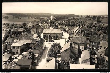 AK Lieberose /Beeskow, Totalansicht mit Kirche