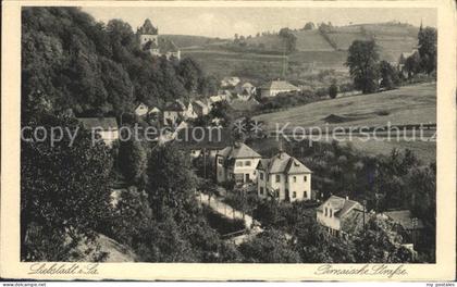 Liebstadt Pirnaische Strasse Teilansicht