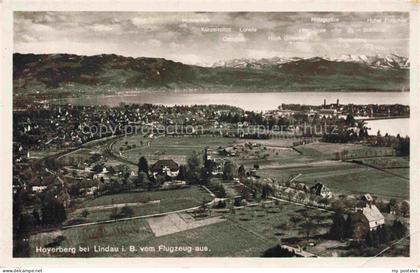 Hoyerberg LINDAU Bodensee Panorama Bodensee Schweizer Alpen