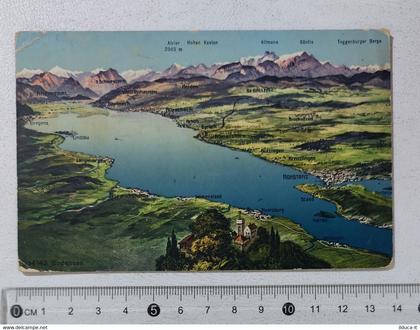 I121749 Cartolina illustrata Germania - Bodensee Lago di Costanza