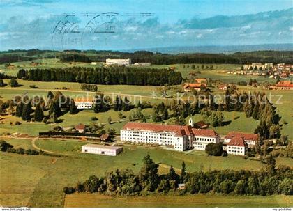 Lindenberg Allgaeu Fliegeraufnahme mit Kursanatorium Lindenberg Ried