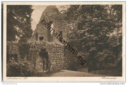 Lindow - Mark - Klosterruine - Verlag Arthur Redecker Berlin - Bahnpost