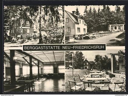 AK Lössnitz / Erzg., Berggaststätte Neu-Friedrichsruh