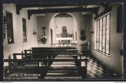 AK Lohne i. O., St. Annaklus, Innenansicht