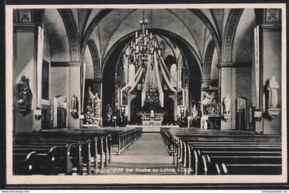 AK Lohne i. Oldb., Innenansicht der Kirche